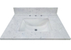 Carrara White Engineered Marble Tops