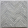 Oriental White Marble Mosaic Polished 1"×6" Herringbone 