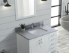 31-in Koala Gray Engineered Marble Single Sink Bathroom Vanity Top (Meridian Gray)