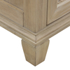 Ronnie 30-in Vanity Combo Nature Wooden with Carrara Engineered Stone Top