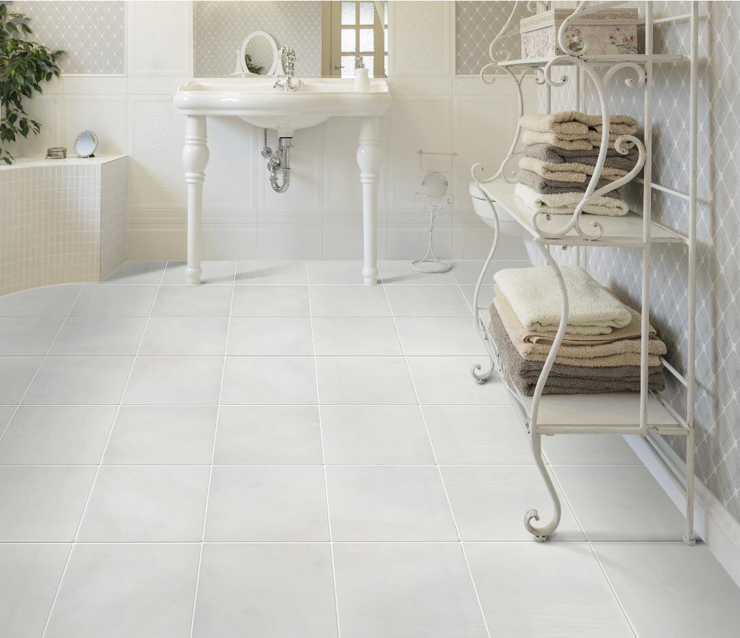  Oriental White Marble Tile Polished 12"x12"