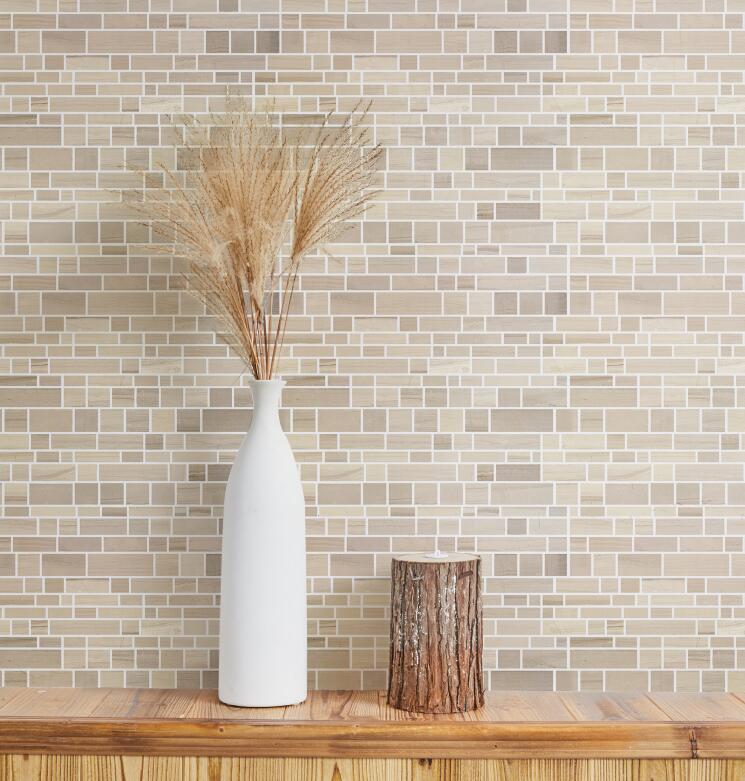 Athens Gray Mosaic Honed Multi-Square 