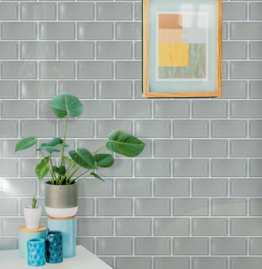 Bevel Ice Block Glass Tile 4"x8" Buy Glass Tile, Bevel Ice Block