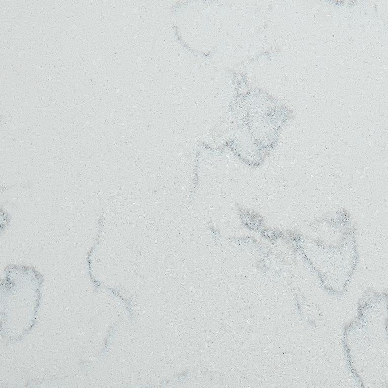 31-in Carrara White Quartz Single Sink Bathroom Vanity Top