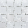 DOLOMITE WITH CALACATTA 3D WATERJET MOSAIC 000749